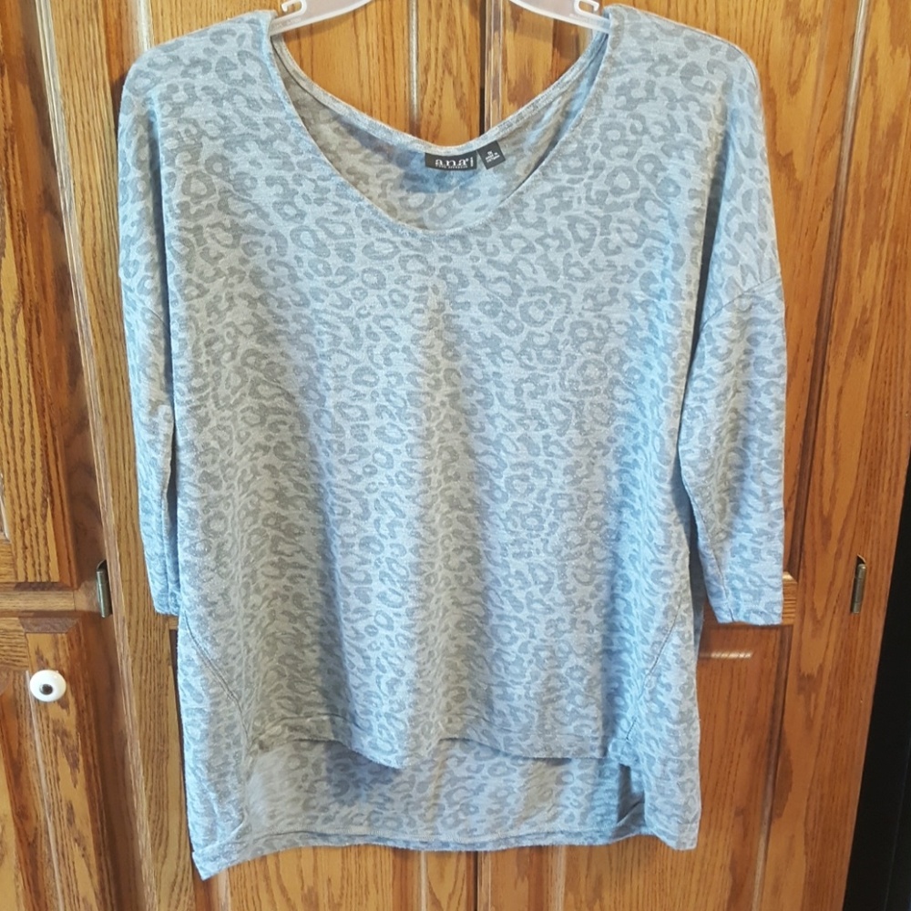 Grey cheetah high low top
