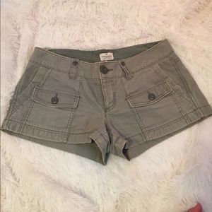 American Eagle Army Green Shorts