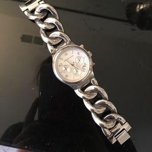 Michael kors stainless steel silver watch
