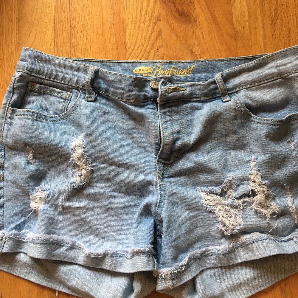 Ripped Boyfriend shorts