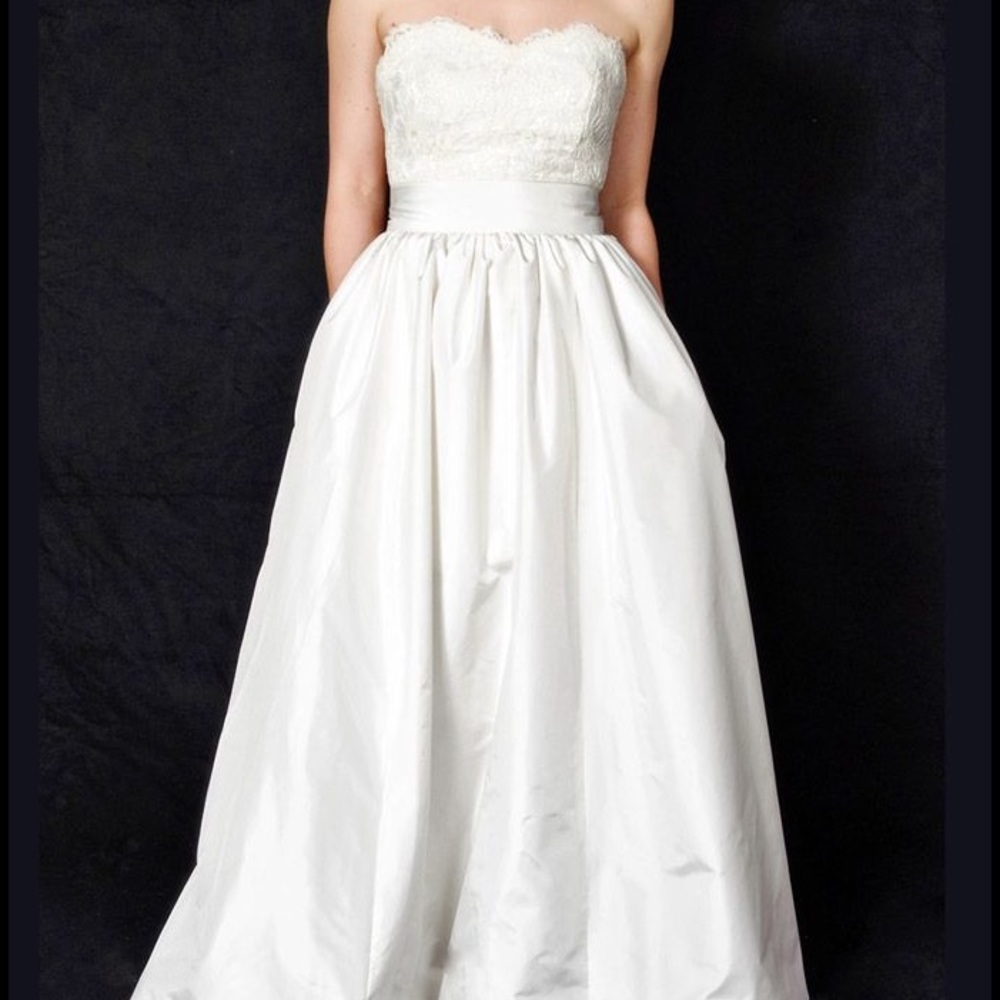 Heidi Elnora 2 piece wedding dress with pockets