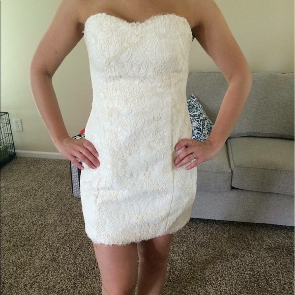 Heidi Elnora 2 piece wedding dress with pockets - Picture 2 of 7