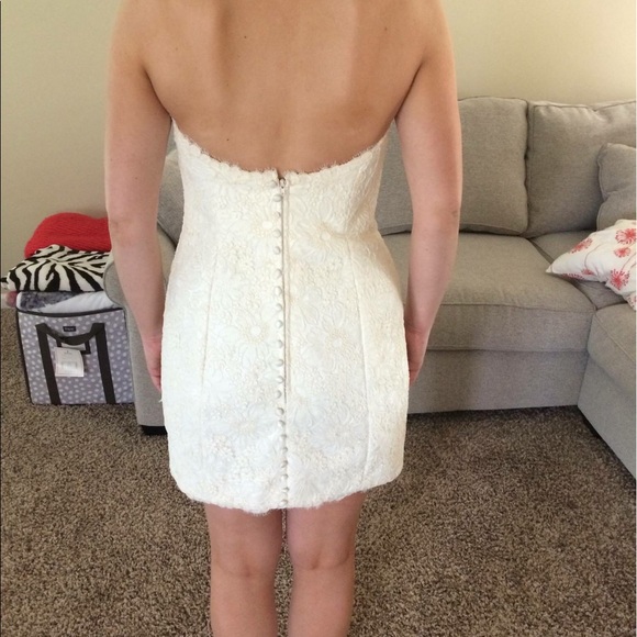 Heidi Elnora 2 piece wedding dress with pockets - Picture 3 of 7