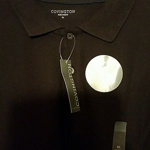 Men's Covington black polo shirt.  XL
