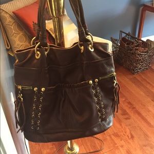 B makowski. Leather bag