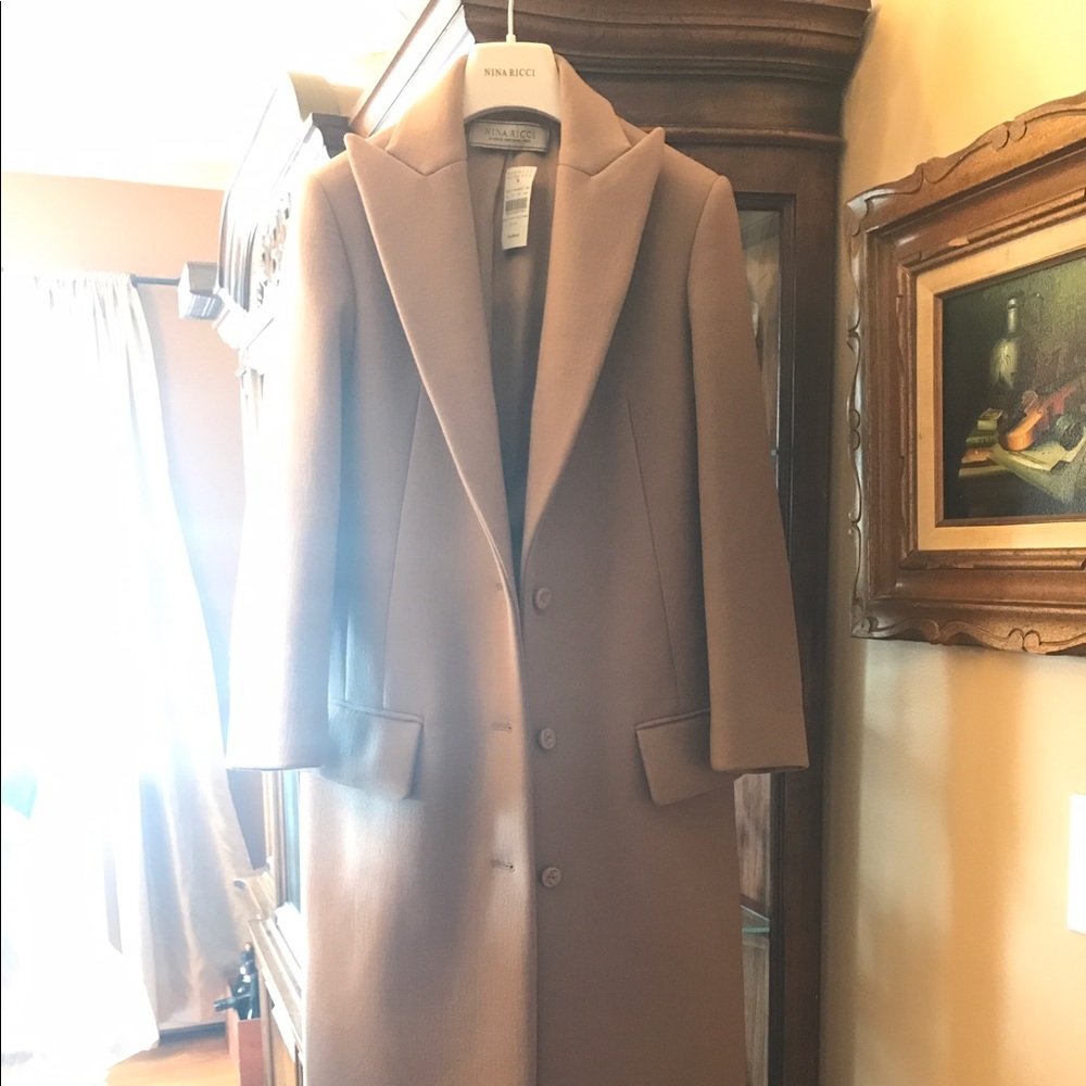 Brand new long Nina Ricci coat