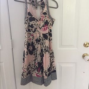 Blush patterned dress, so summery and light