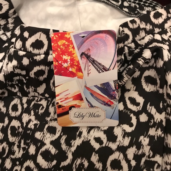 NWT Lily White Skater Skirt - Picture 6 of 6