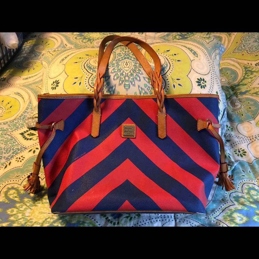 Dooney & Bourke Chevron Tote