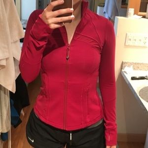 NWOT -- mulberry Lululemon Zip up Jacket