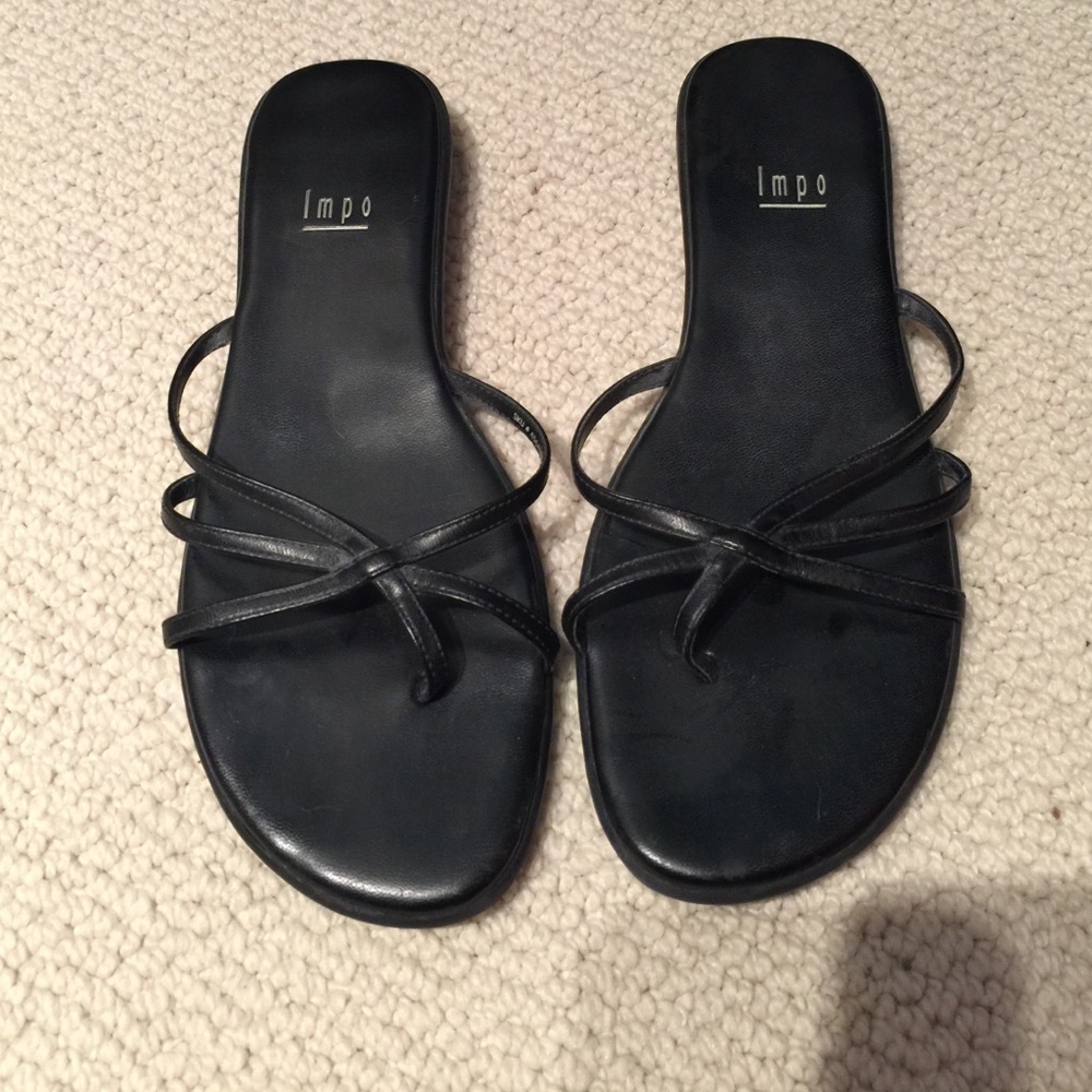 Black sandals