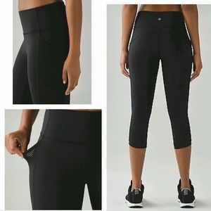 Lululemon Athletica Fit Physique Crop Size 4