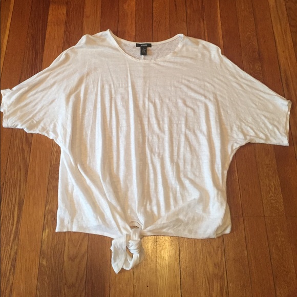 ☀️Summer Clearance☀️SemiSheer Linen TieFrontBlouse - Picture 2 of 4