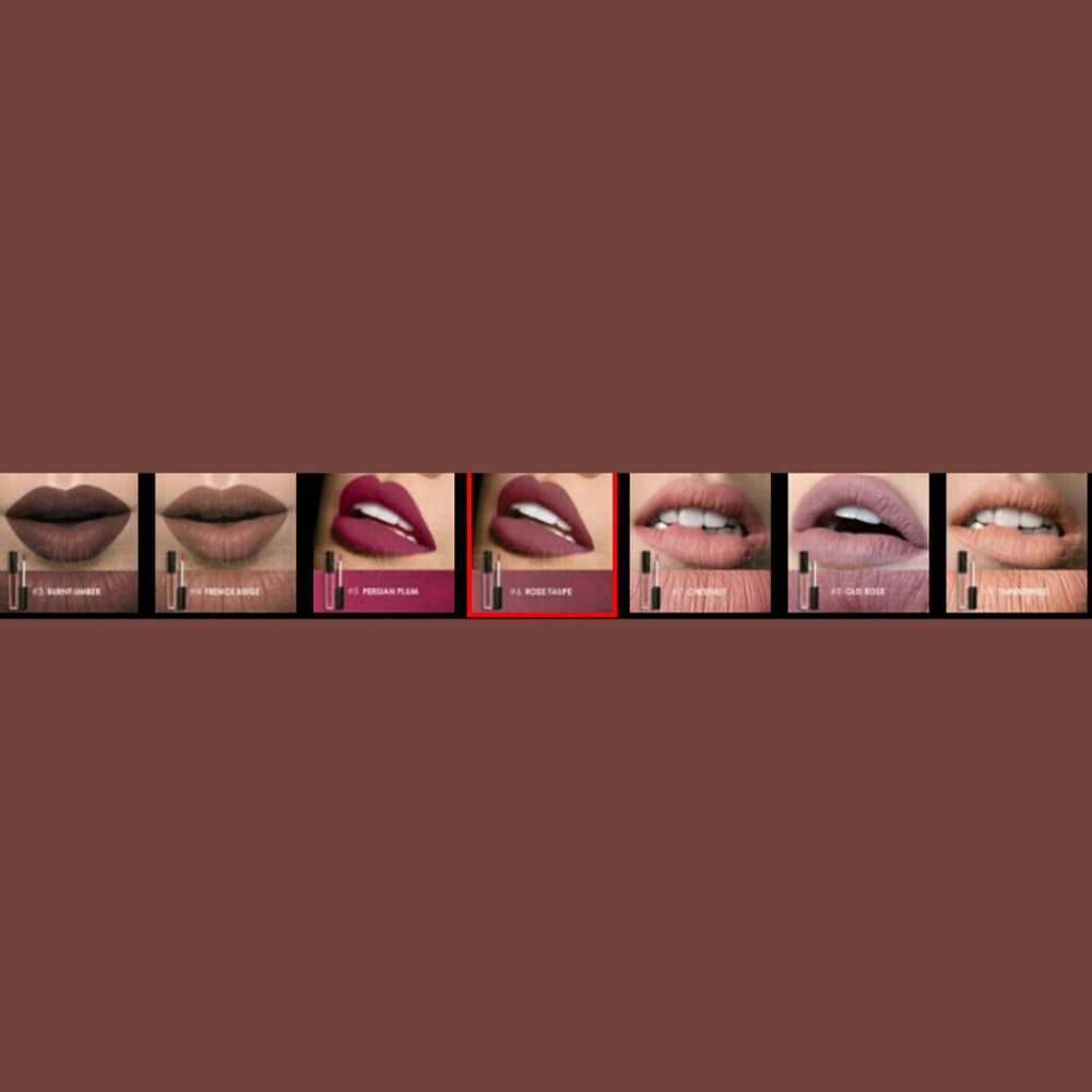 18hr Luxury Longwear Matte Lipstick~Burgundy~NEW - Picture 2 of 6