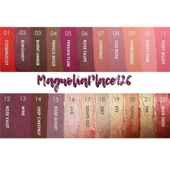 18hr Luxury Longwear Matte Lipstick~Burgundy~NEW - Picture 3 of 6