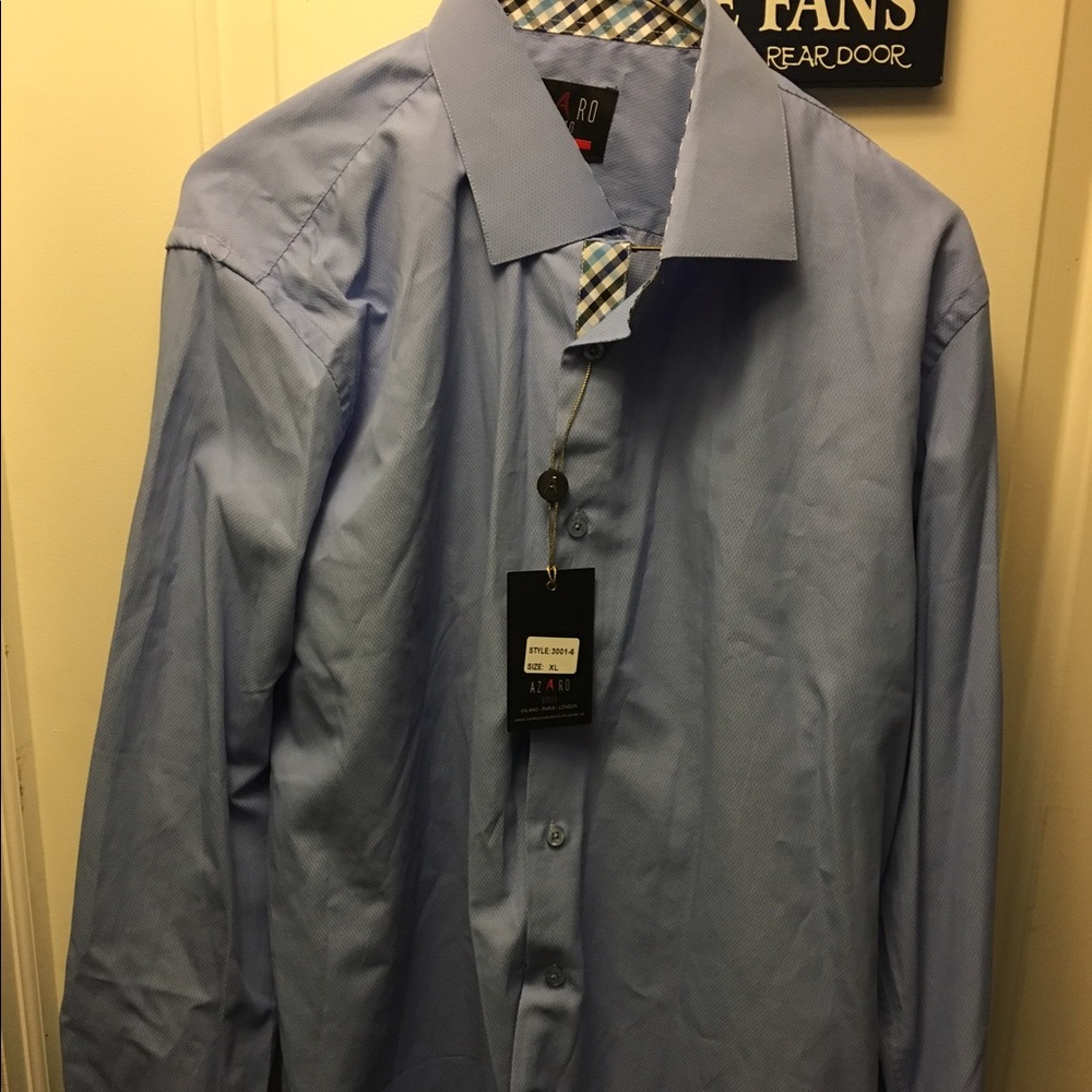 Blue Button Down Shirt size XL
