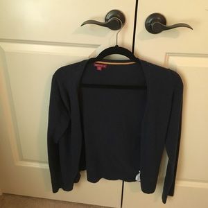 navy target cardigan merona small