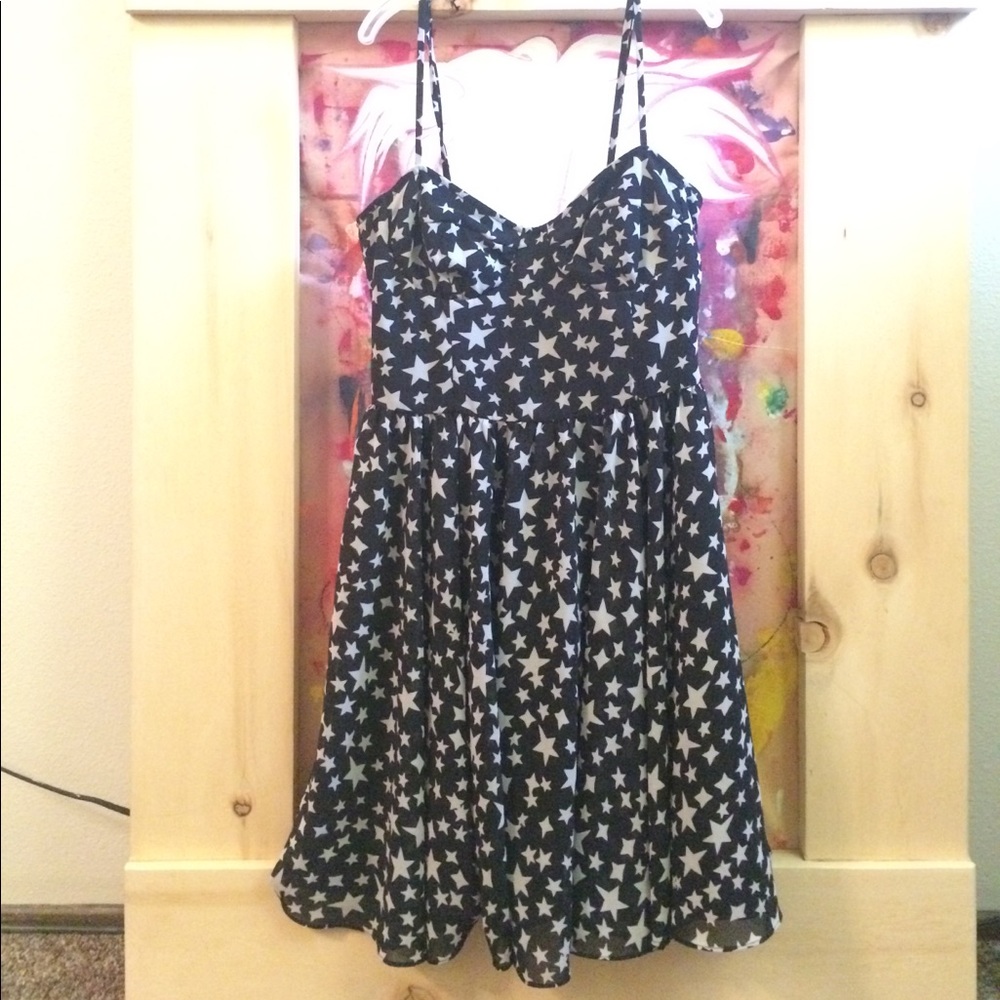Star Print Dress