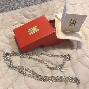 James Avery 30" Forged Linked Charm Necklace
