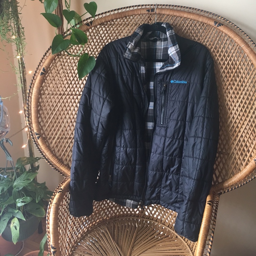MEN'S Columbia Reversible Down Jacket