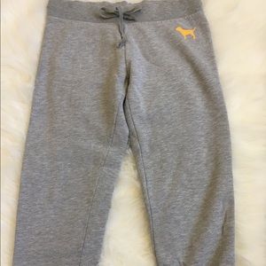 PINK Capri yoga sweatpants