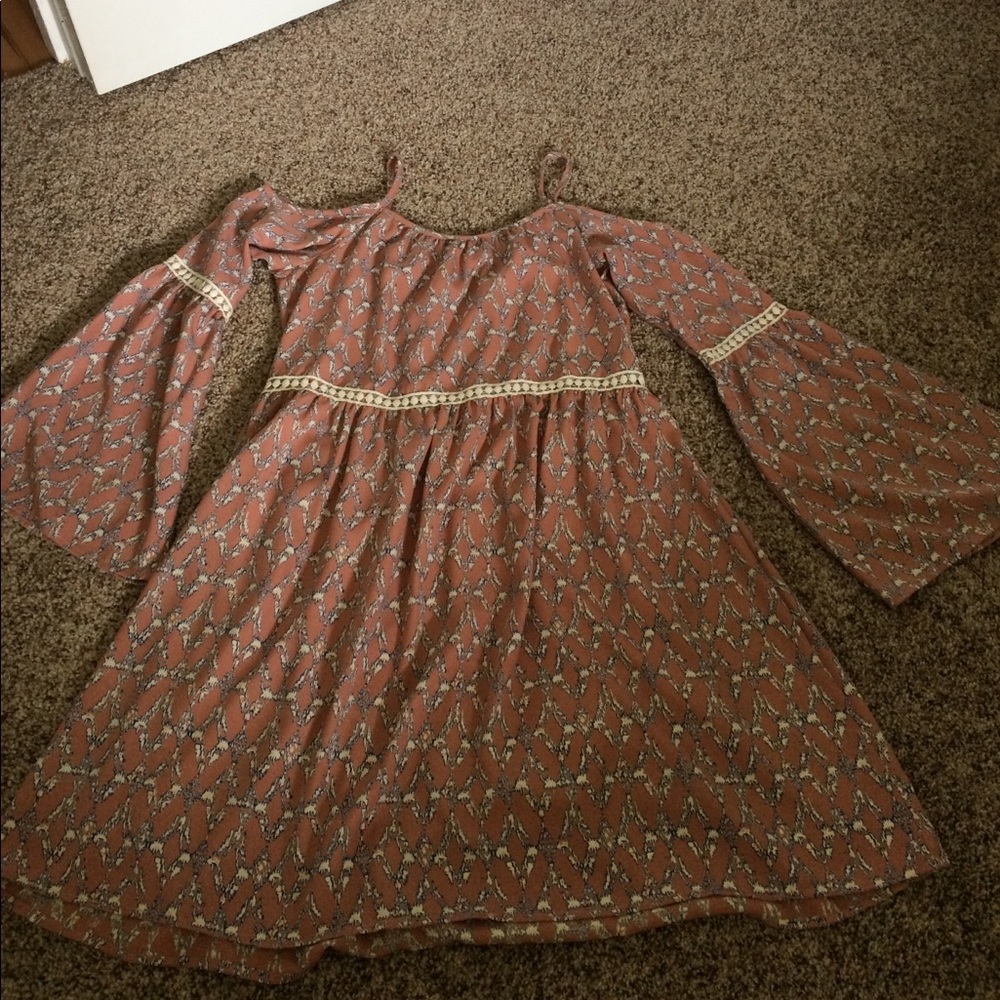 Boho of shoulder tunic