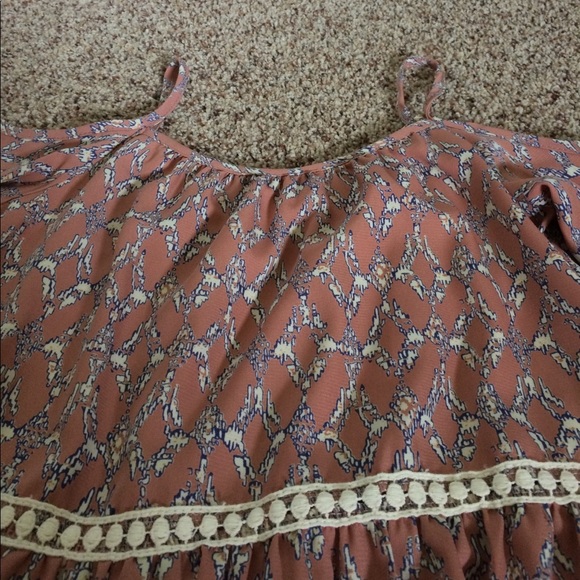 Boho of shoulder tunic - Picture 2 of 4