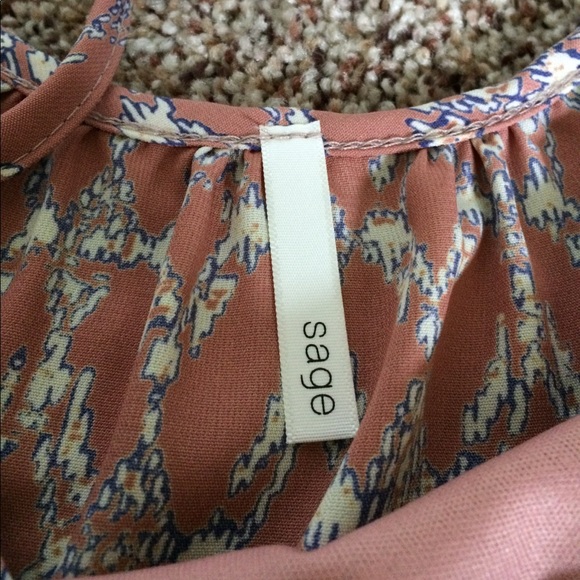 Boho of shoulder tunic - Picture 4 of 4