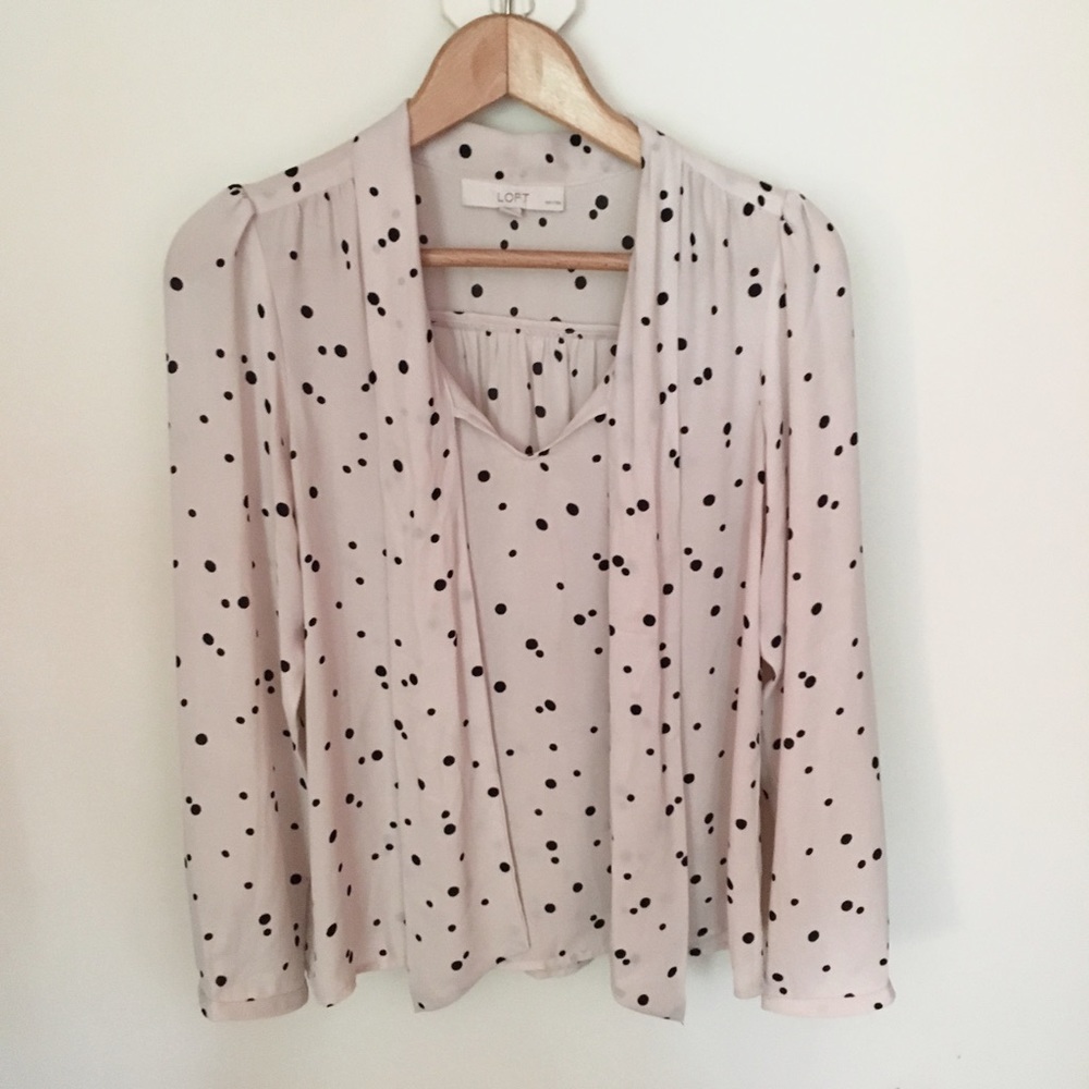 Ann Taylor Loft Long Sleeve Blouse