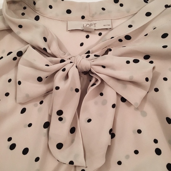 Ann Taylor Loft Long Sleeve Blouse - Picture 3 of 3