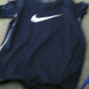 Nike dry fit t shirt dark blue