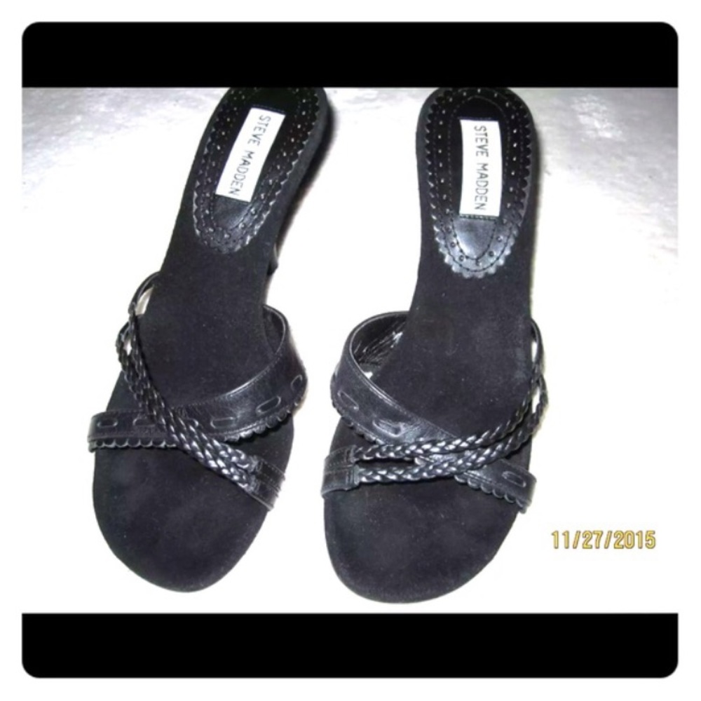 Steve Madden Heeled Sandals Super Cute Sz 8