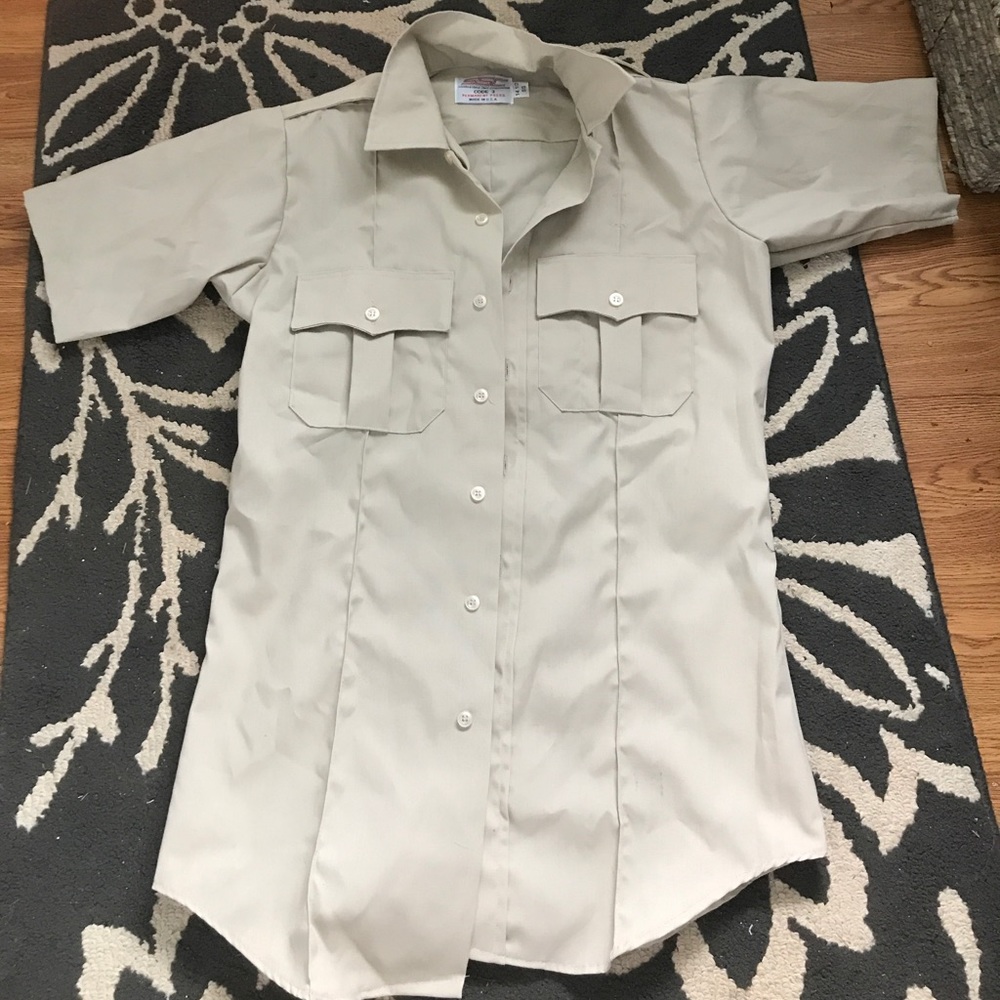 Short sleeve button down shirt