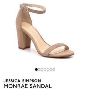 Nude/Suede Monrae Sandals