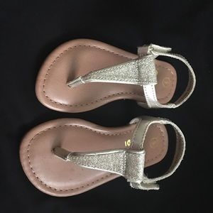 Toddler size 6 girls sandals