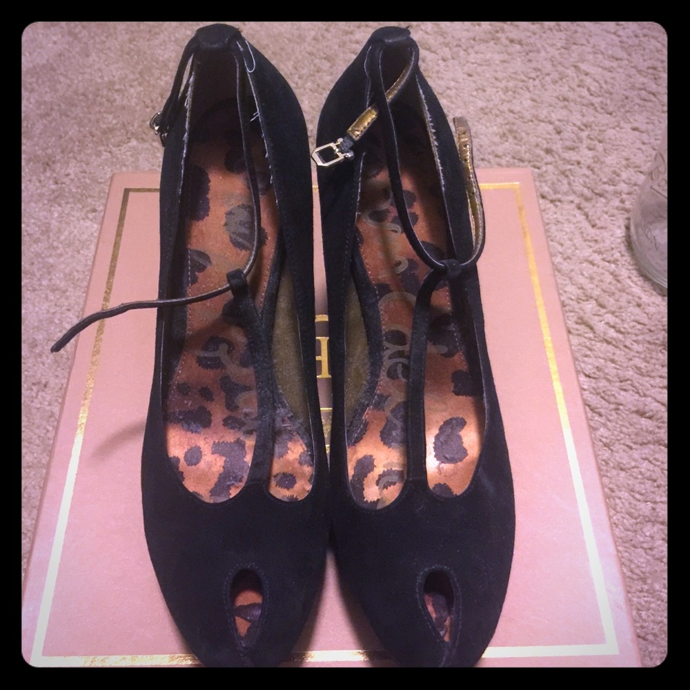 Sam Edelman Peep Toe Heels