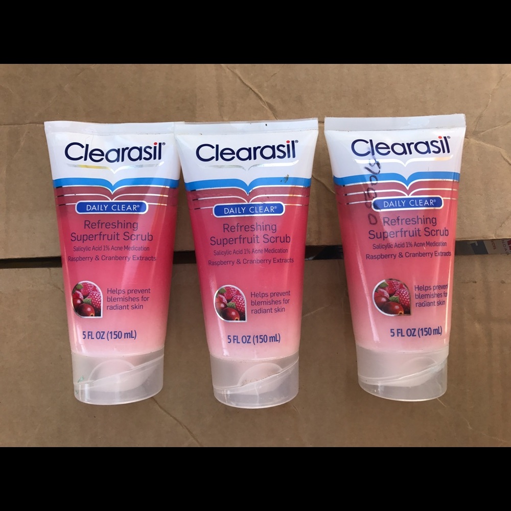 3 Clearasil face wash