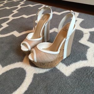Tan wedges