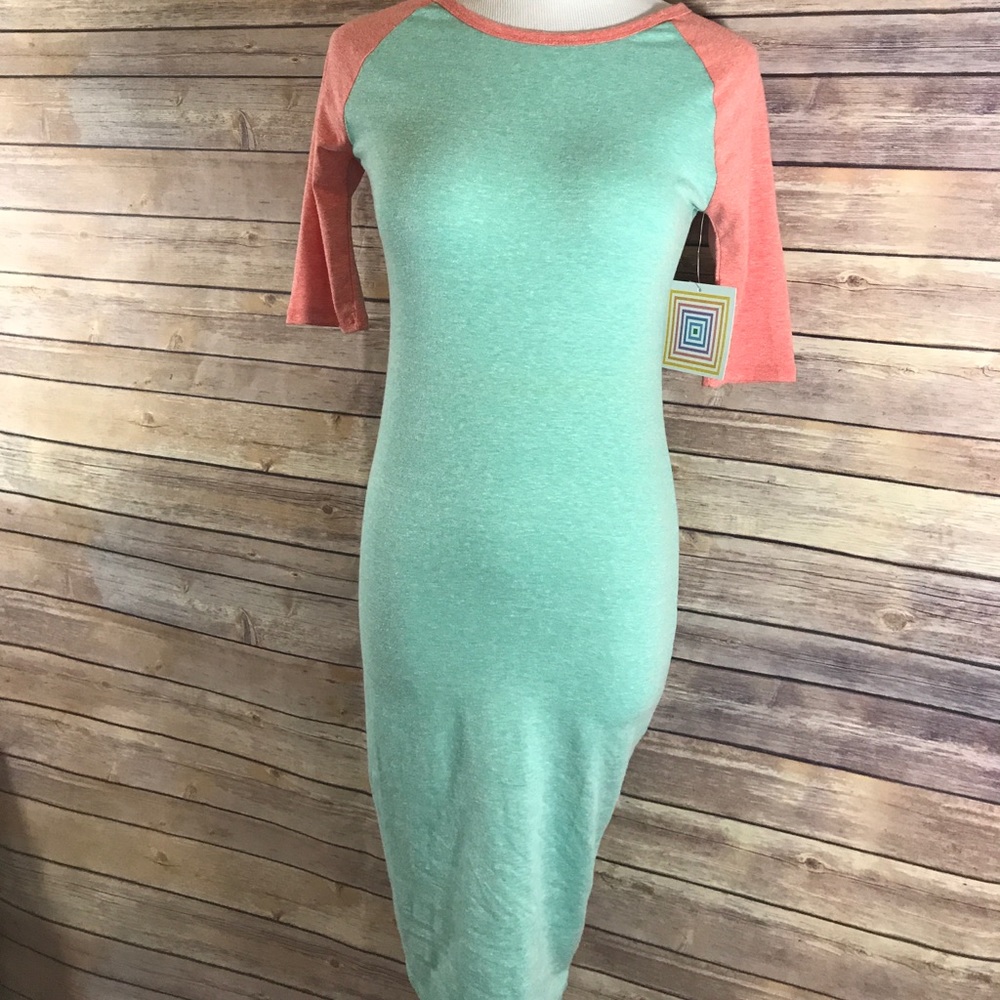 LuLaRoe XXS Julia Dress, New With Tags