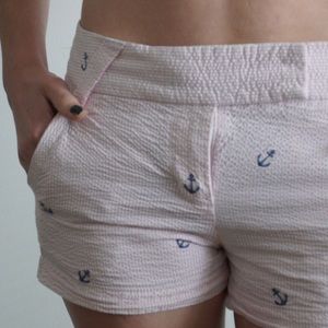 J Crew Nautical Anchor Shorts, XS