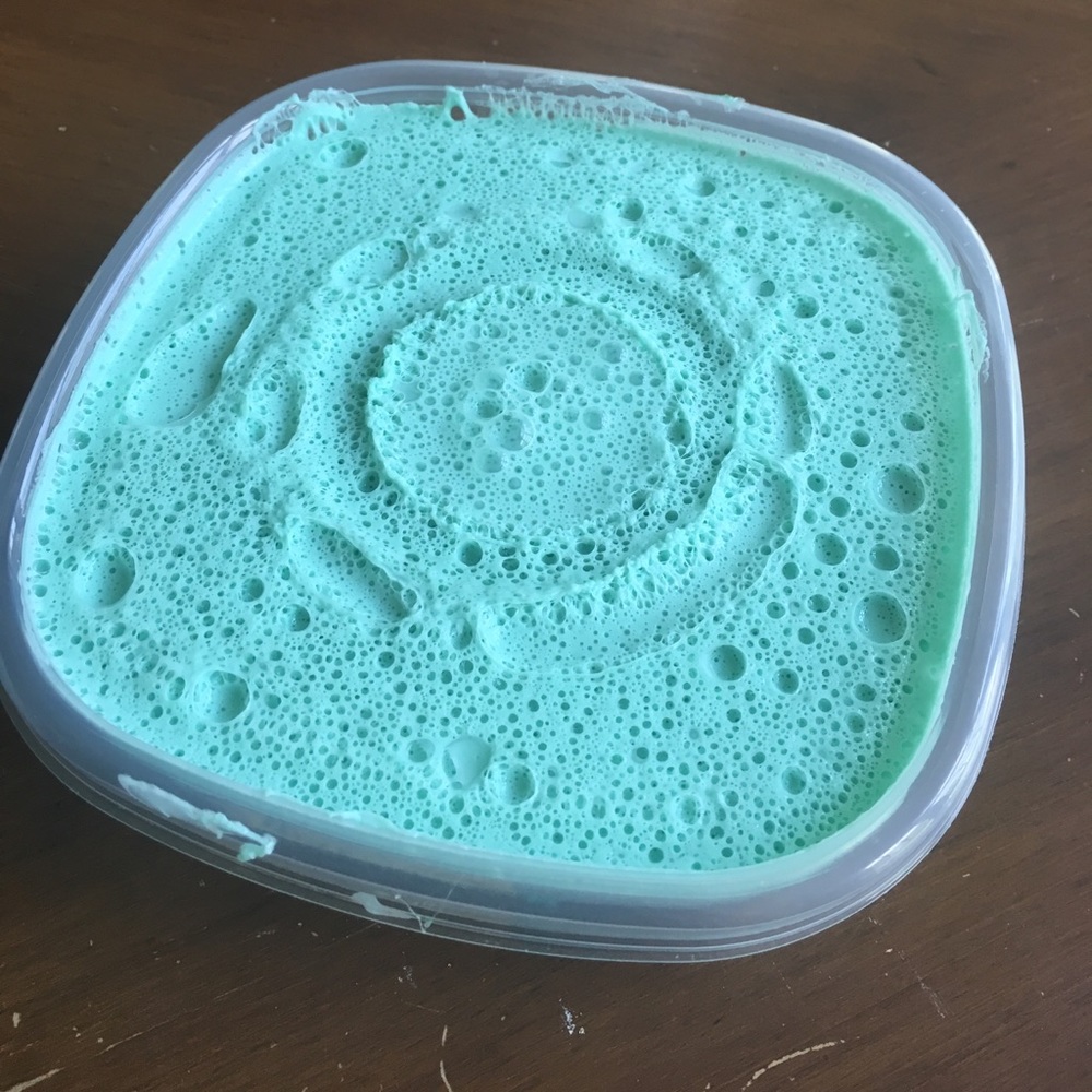 Blue fluffy slime💙