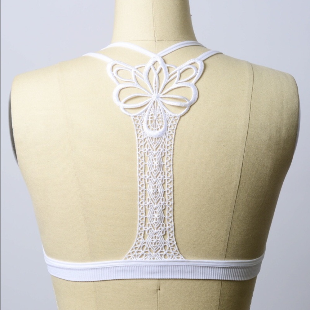 Appliqué racerback bralette! - Picture 3 of 8