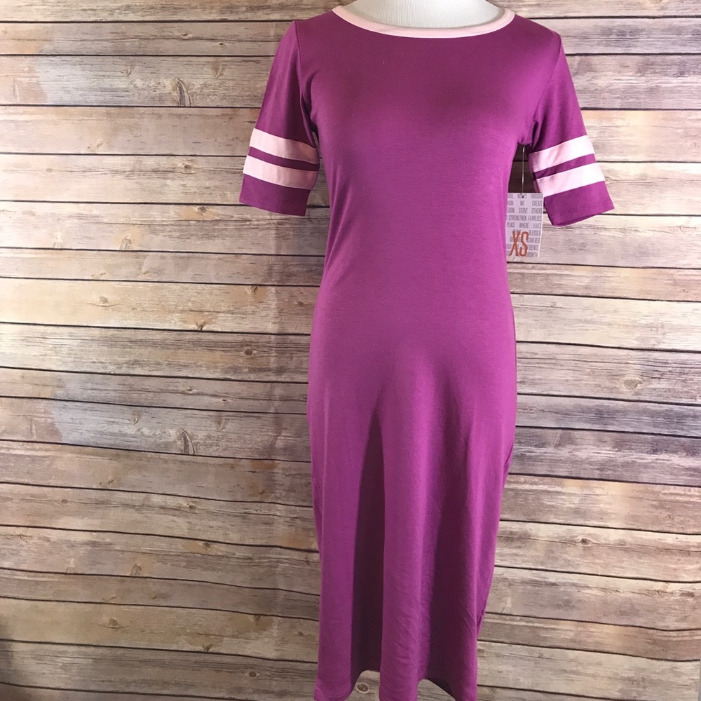 LuLaRoe XS Julia Dress, New With Tags
