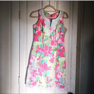 Lilly Pulitzer tropical parrot dress