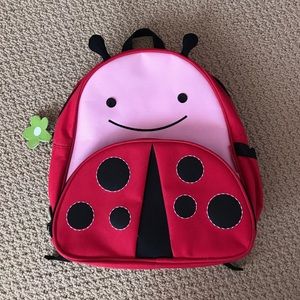 Little Girl's Skip Hop Ladybug backpack like new