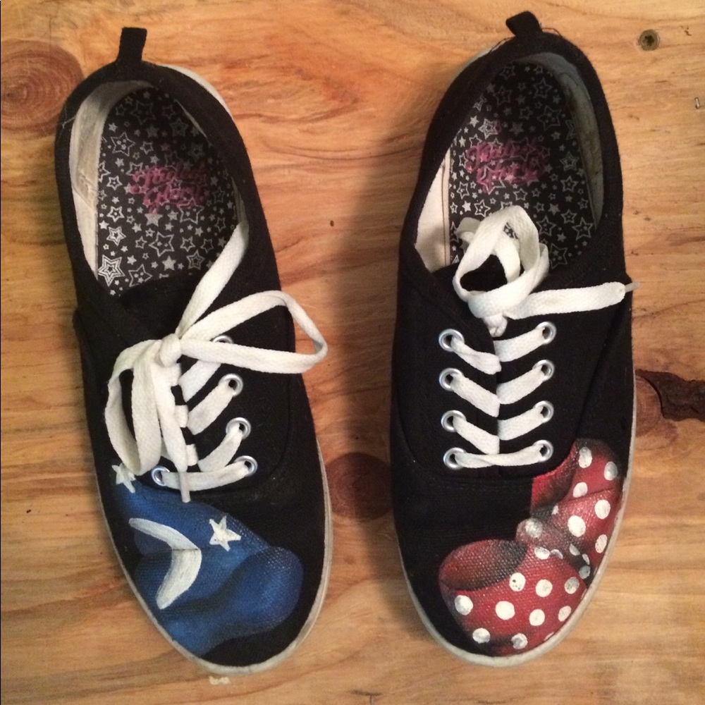 Hand Painted Disney Shoes!