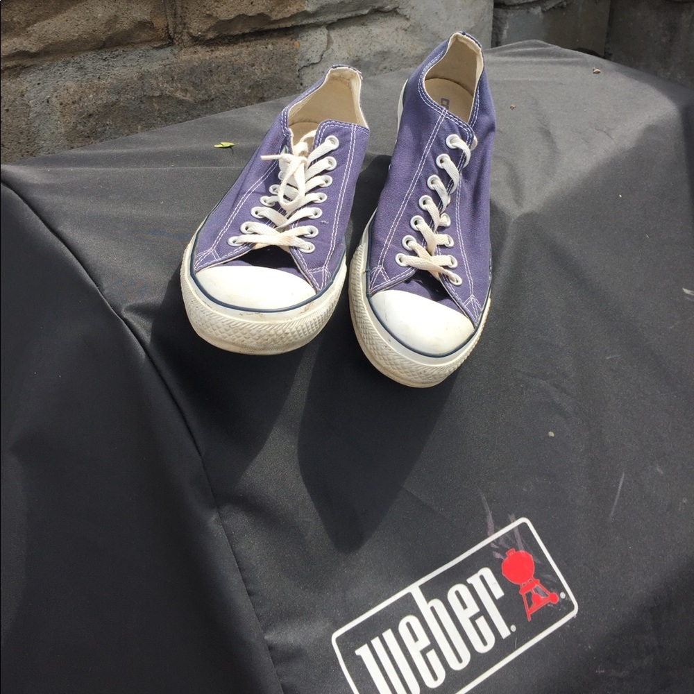 Converses worn twice