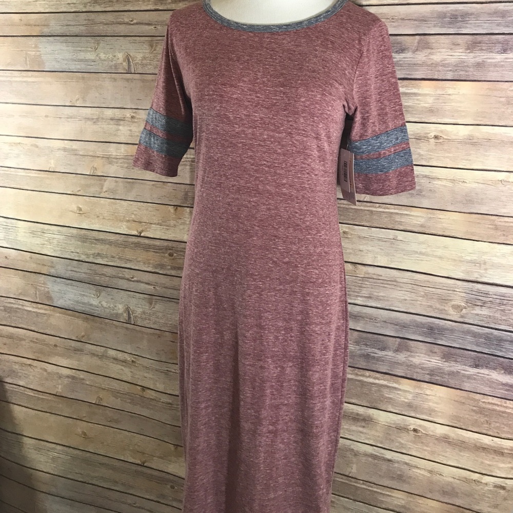 LuLaRoe Small Julia Dress, New With Tags