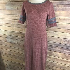 LuLaRoe Small Julia Dress, New With Tags