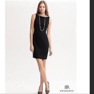 Banana Republic Sleeveless Boatneck Dress